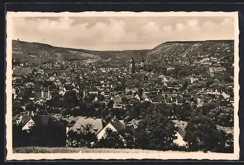 AK Jena, Ortsansicht mit Kirche