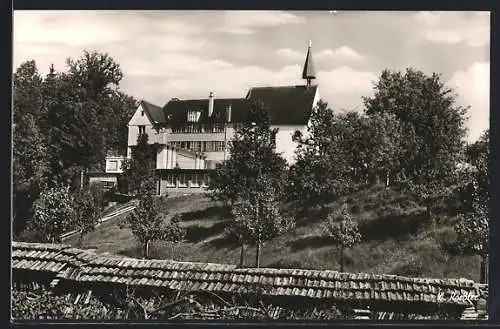 AK Wigratzbad, Kurheim u. Wallfahrtskapelle Maria vom Sieg