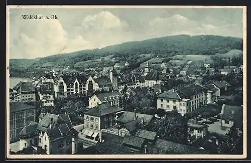 AK Waldshut /Rh., Totalansicht von oben