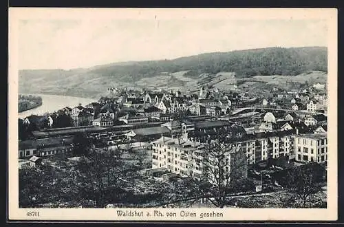 AK Waldshut /Rh., Ortsansicht von Osten