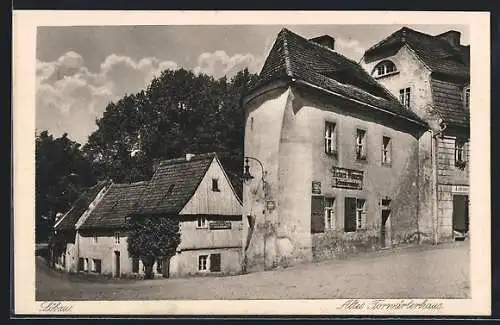 AK Löbau /Sa., Altes Torwärterhaus