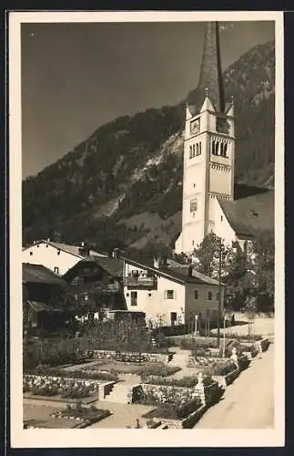 AK Hofgastein, Kirchenpartie mit Anlage