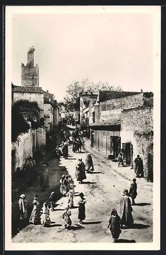 AK Tlemcen, La rue de Mascara