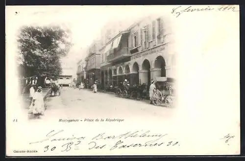 AK Mostaganem, Place de la Republique