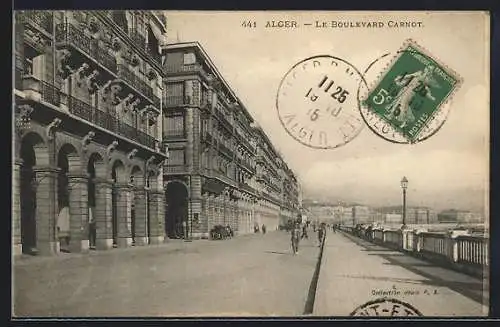 AK Alger, Le Boulevard Carnot