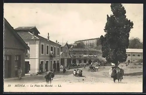 AK Médéa, La Place du Marché