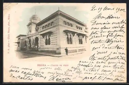 AK Biskra, L`Hotel de Ville