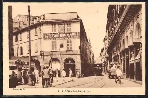 AK Alger, Rue Bab-Azoun