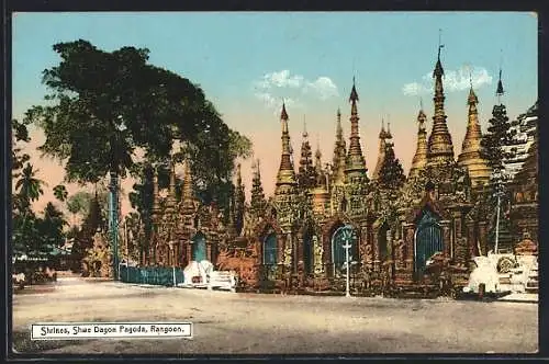 AK Rangoon, Shwe Dagon Pagoda, Shrines
