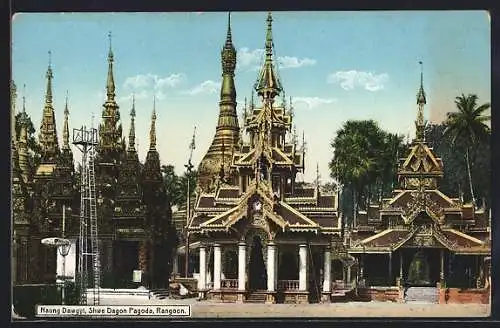 AK Rangoon, Naung Dawgyl, Shwe Dagon Pagoda