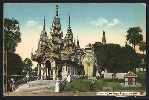 AK Rangoon, Entrance, Shwe Dagon Pagoda