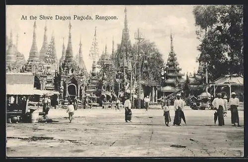 AK Rangoon, At the Shwe Dagon Pagoda