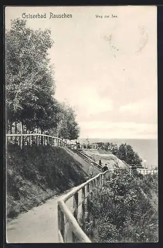 AK Rauschen, Weg zur See