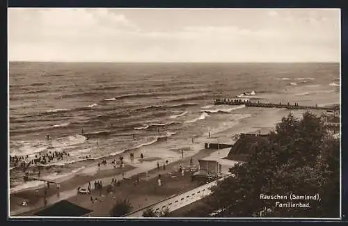 AK Rauschen, Familienbad mit Leuten