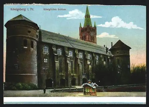 AK Königsberg i. Pr., Am Königlichen Schloss