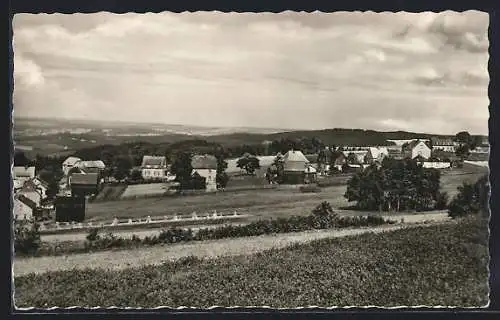 AK Schnarrtanne i. V., Ortsansicht mit Fernblick