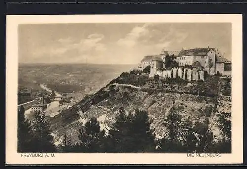 AK Freyburg, Blick auf die Neuenburg