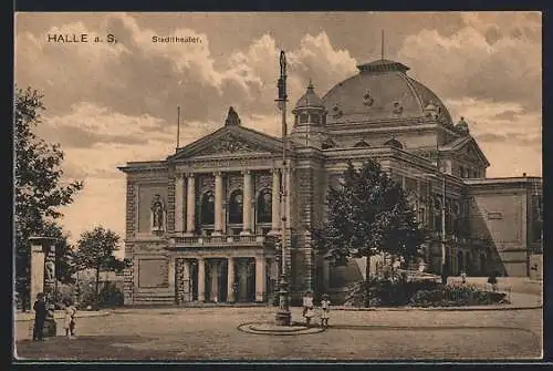 AK Halle a. S., Das Stadttheater