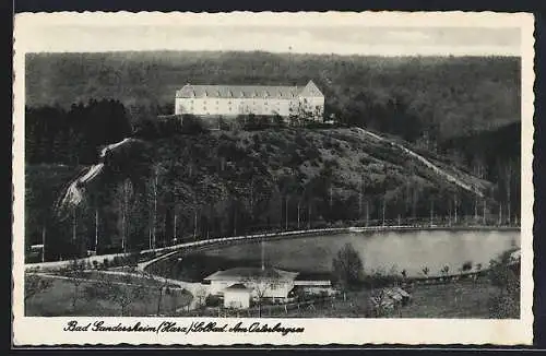 AK Bad Gandersheim /Harz, Solbad am Osterbergsee