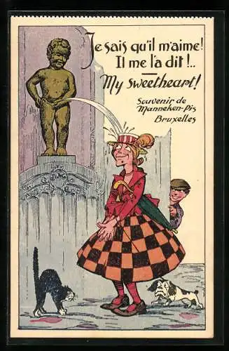 AK Bruxelles, Je sais qu`il m`aime!, Manneken Pis