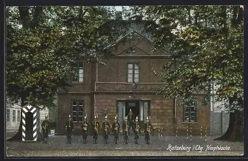 AK Ratzeburg i. Lbg., Partie an der Hauptwache