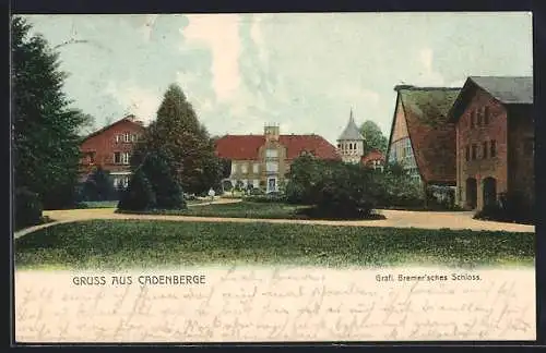 AK Cadenberge, Gräfliches Bremer`sches Schloss