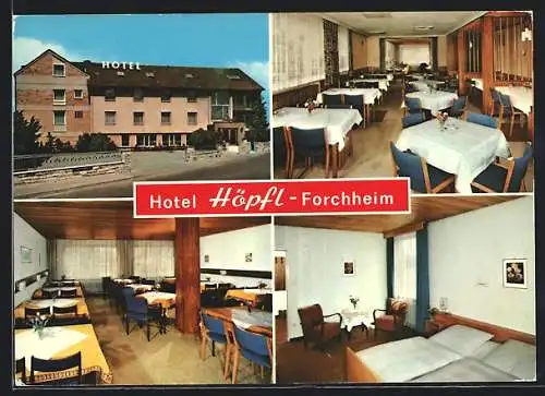 AK Forchheim / Bayern, Hotel Höpfl