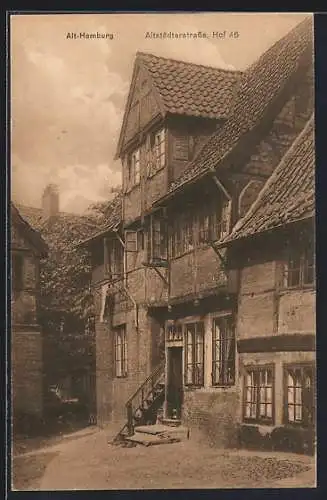 AK Alt-Hamburg, Hof Altstädterstrasse 46