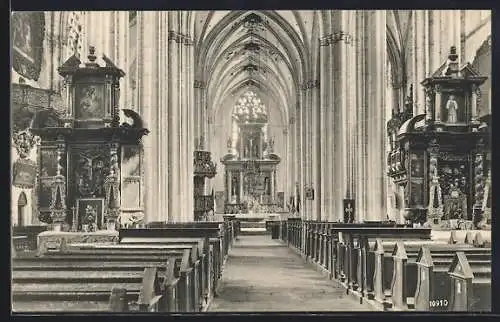 AK Neuberg a. d. Mürz, Inneres der Stiftskirche