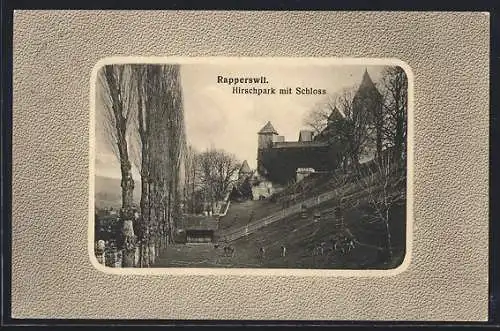 AK Rapperswil, Hirschpark mit Schloss