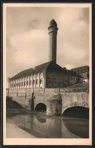 AK Würzburg, Staatl. Luitpold-Krankenhaus, Kessel und Maschinenhaus