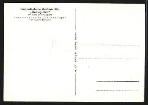 AK Bookholzberg, Niederdeutsche Gedenkstätte Stedingsehre