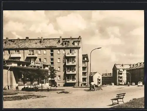 AK Güstrow, Strasse der Deutsch-Sowjetischen Freundschaft