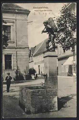 AK Aschersleben, Am Holzträger-Brunnen