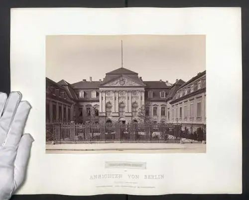 Fotografie Photographische Gesellschaft, Berlin, Ansicht Berlin, Palais des Fürsten Bismarck