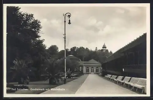 AK Bad Salzuflen, Gradierwerk mit Wandelhalle