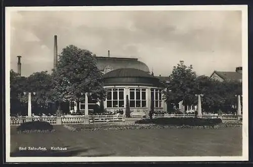 AK Bad Salzuflen, Kurhaus mit Park