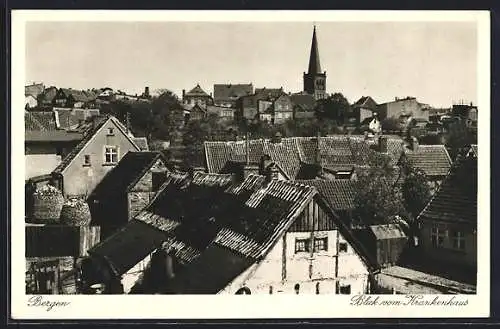 AK Bergen / Dumme, Blick vom Krankenhaus