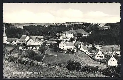 AK Nettersheim /Eifel, Teilansicht mit Kirche