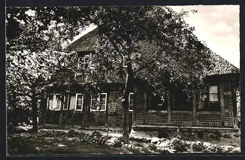 AK Salzhausen / Lüneburger Heide, Josthof, Hotel Pension und Gasthaus Hilde Haseidl