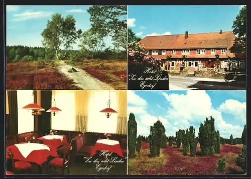 AK Egestorf /Lüneburger Heide, Hotel Zu den acht Linden, Bes. Walter Kruse, Im Dorfe 2