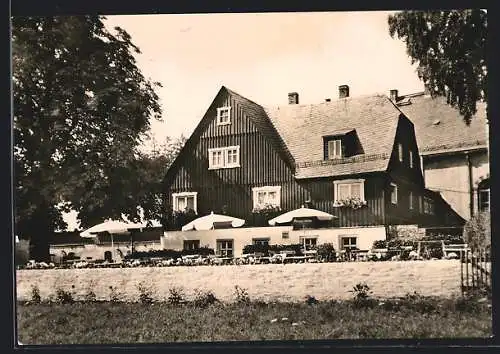 AK Altenhain / Chemnitz, Gasthof Goldener Hahn von Familie Melzer