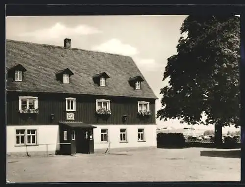 AK Altenhain / Chemnitz, Gasthaof Goldener Hahn von Familie Melzer