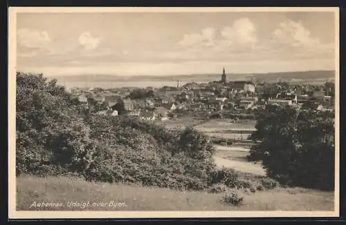 AK Aabenraa, Udsigt over Byen