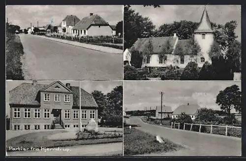 AK Hjerndrup, Die Kirche, verschiedene Ortspartien