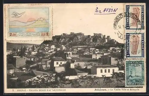 AK Athènes, La Vieille Ville et Acropole