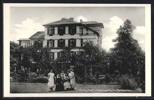 AK Volksdorf, Erholungsheim Bethanien mit Schwestern