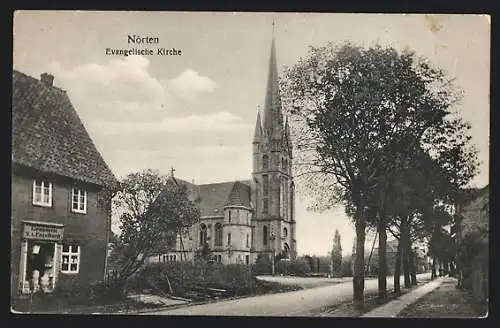 AK Nörten, Blick zur ev. Kirche