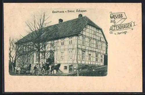 AK Altenhagen I., Gasthaus v. Heinr. Schaper