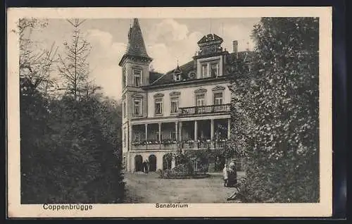 AK Coppenbrügge, Partie am Sanatorium